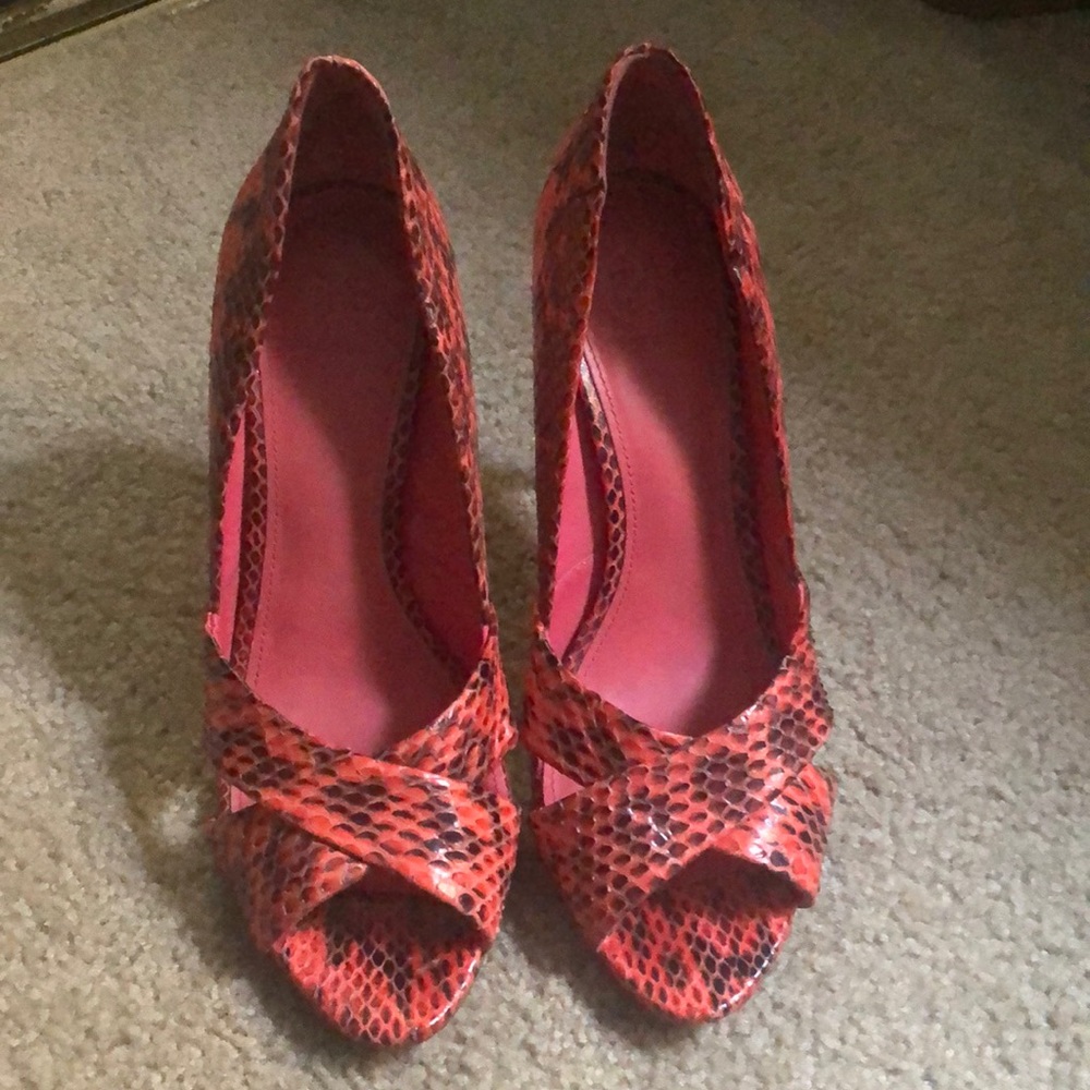 Tory Burch open toe heels